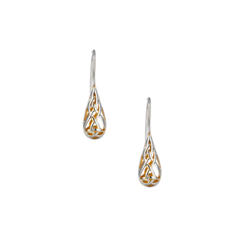 Trinity Teardrop Hook Earrings | Keith Jack